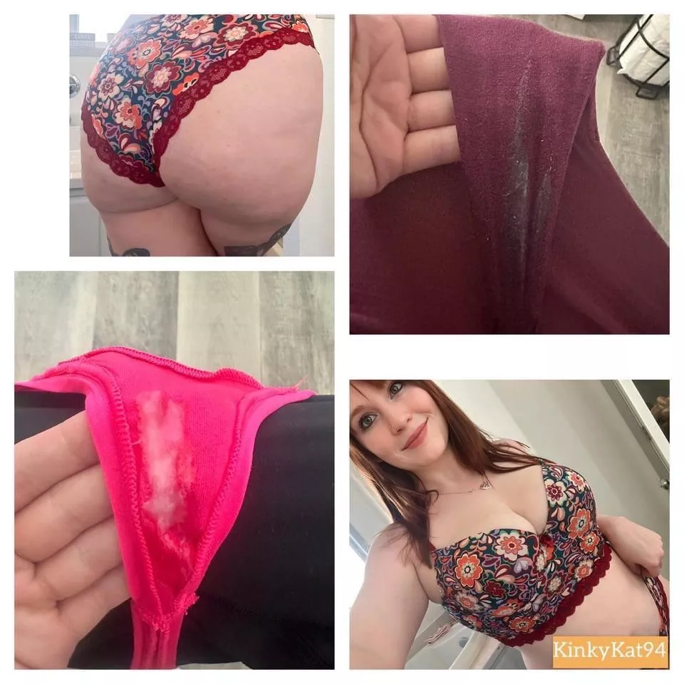 I’ve been told my scent is intoxicating 🥰 customize your own pair of creamy panties with any of my add ons![Selling] [US] telegram: kinkykat94 kik: xredheadbeautyx prices in comments