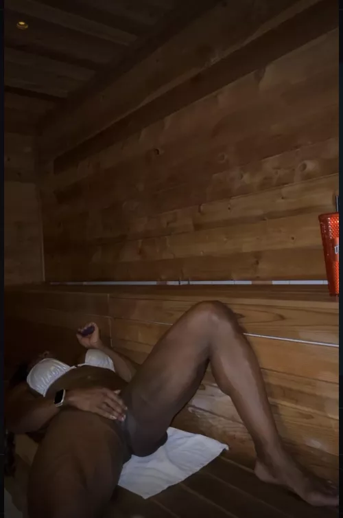 Join me in the sauna?