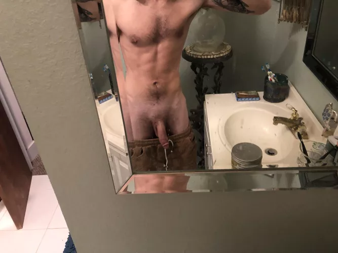 New mirror so of course a..