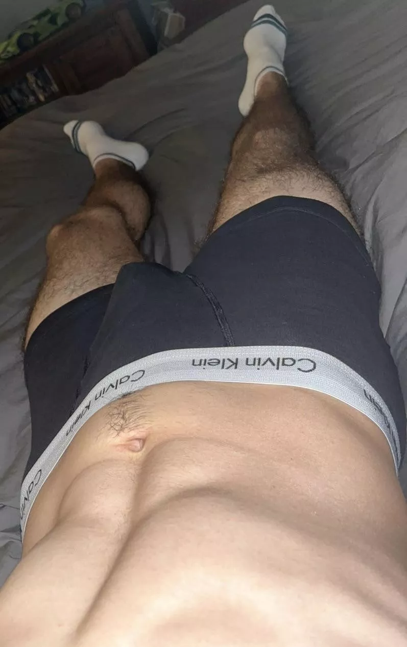 Soft 19y/o bulge and abs