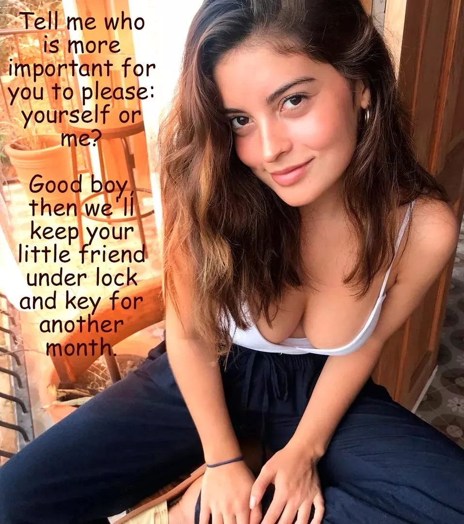 The right priorities [femdom] [chastity]