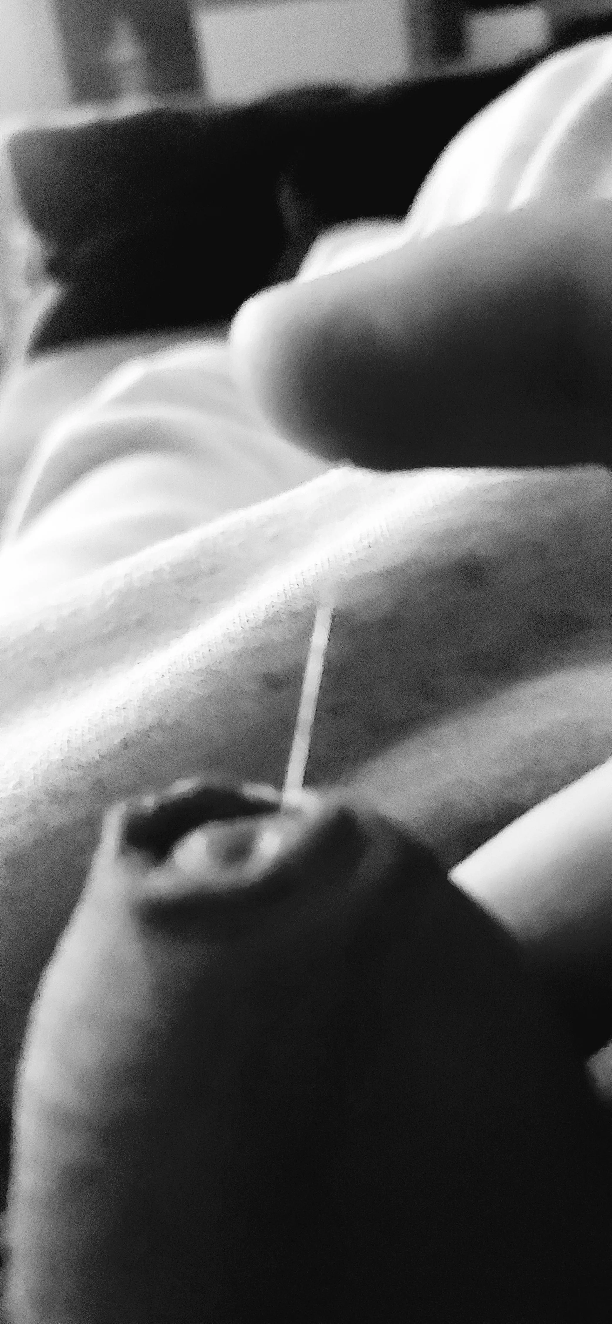 A little morning drool