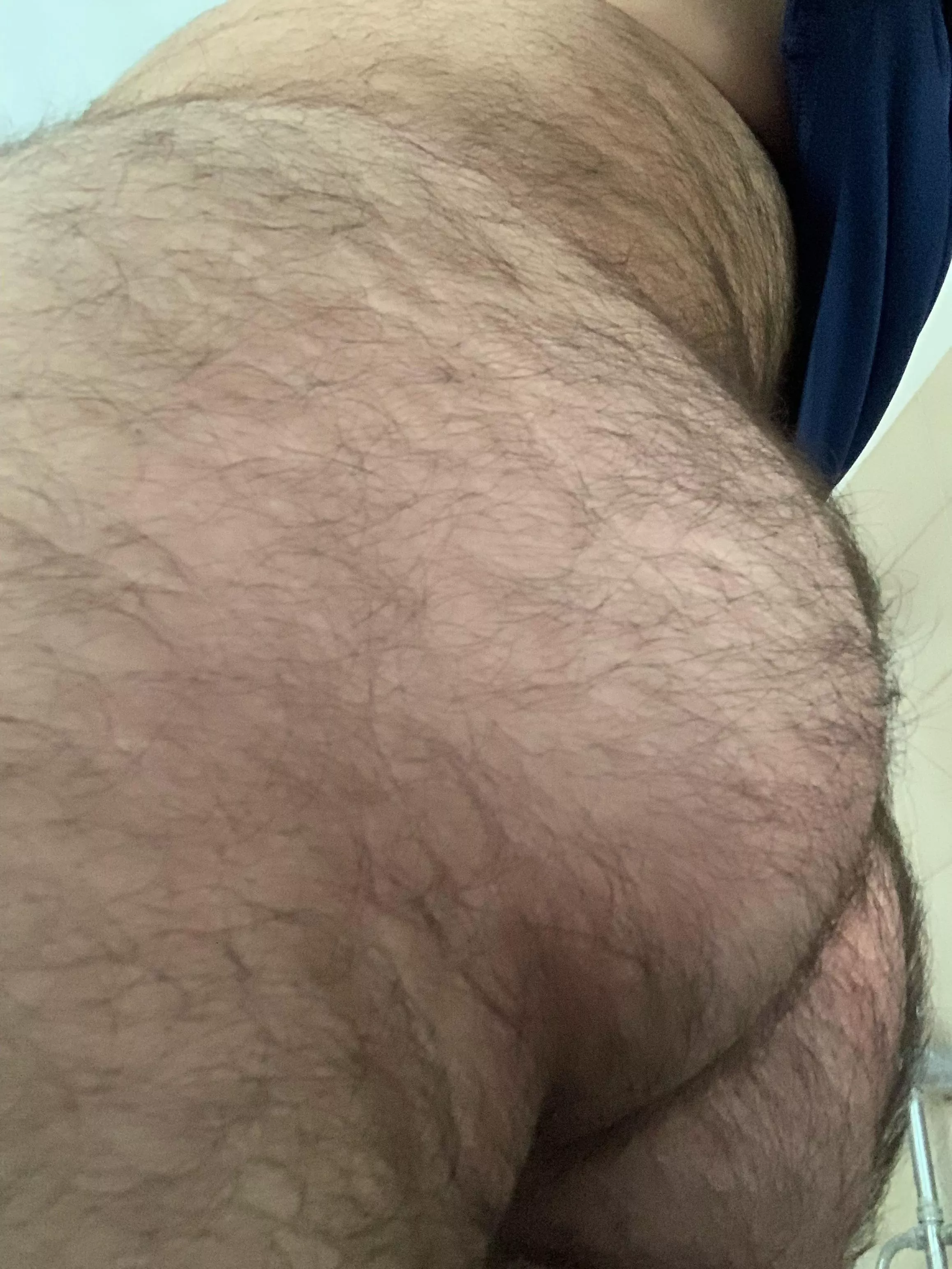 Anyone into an hairy butt?