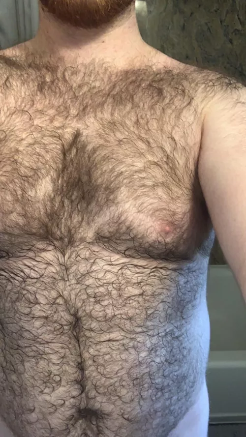 Chubby and hairy :)