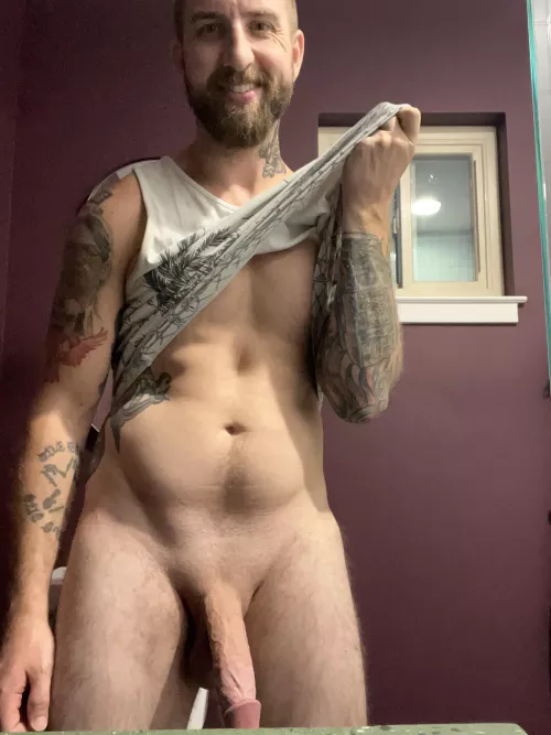 Does my wife know what I do in the bathroom?