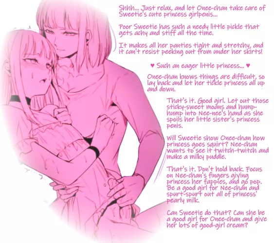 For all those out there with cute girlpenises! 💋🥰💋 [girlpenis][good girl][onee-chan][sister][handjob]