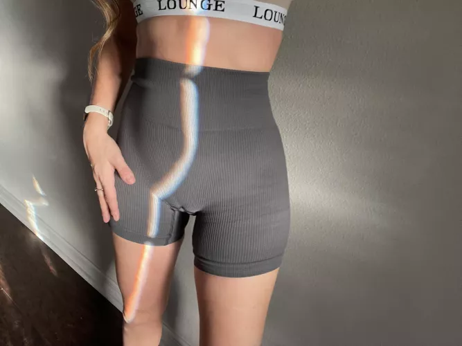 I thought it added a little artistic flair to my camel toe 😂