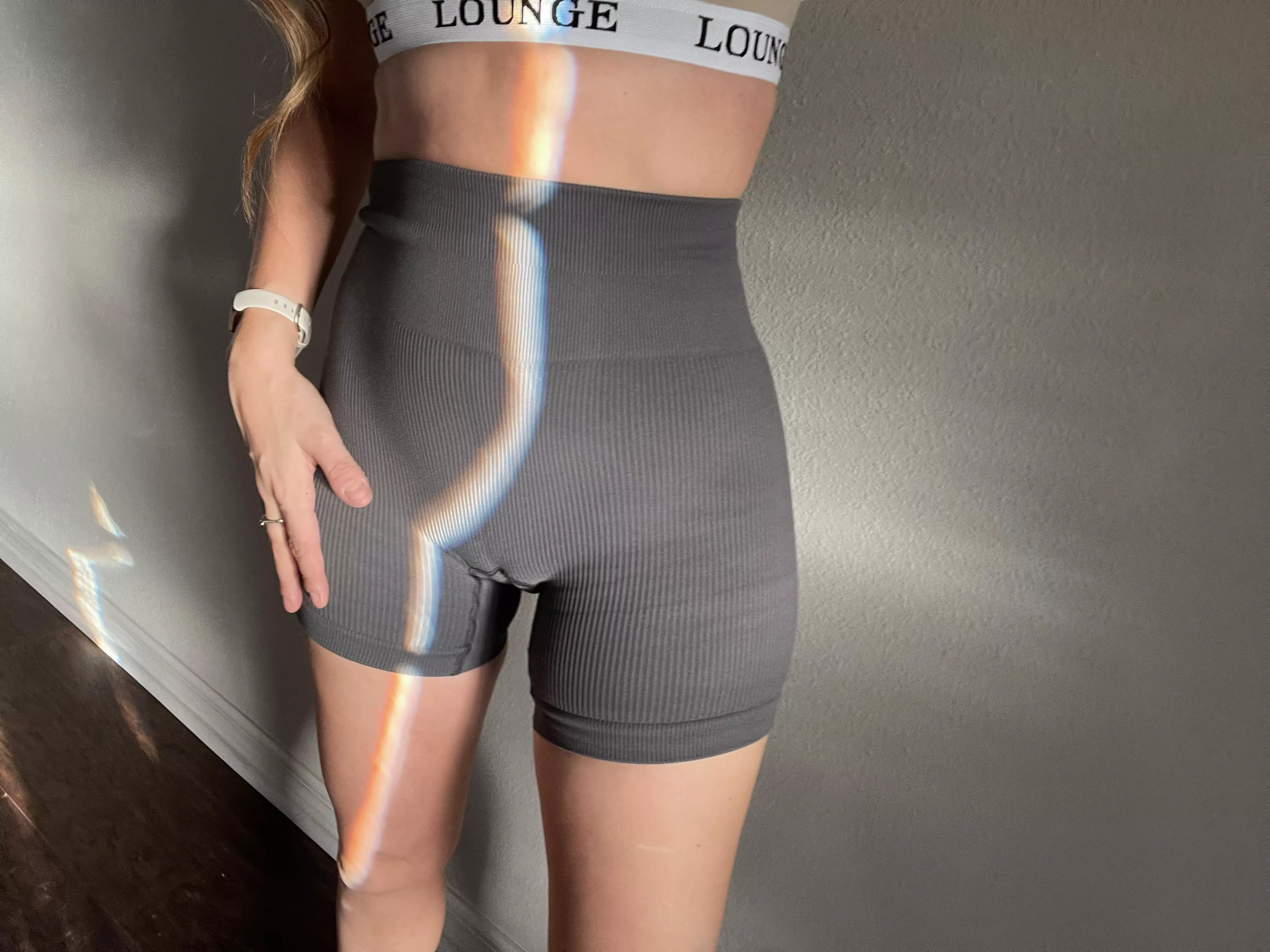 I thought it added a little artistic flair to my camel toe 😂