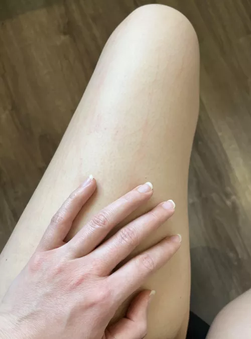 Just scratched a little too much