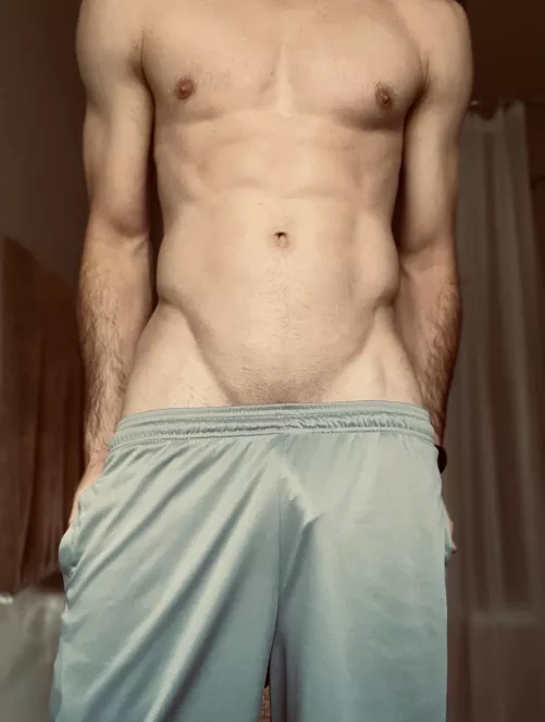 Left the boxers at the door (m)