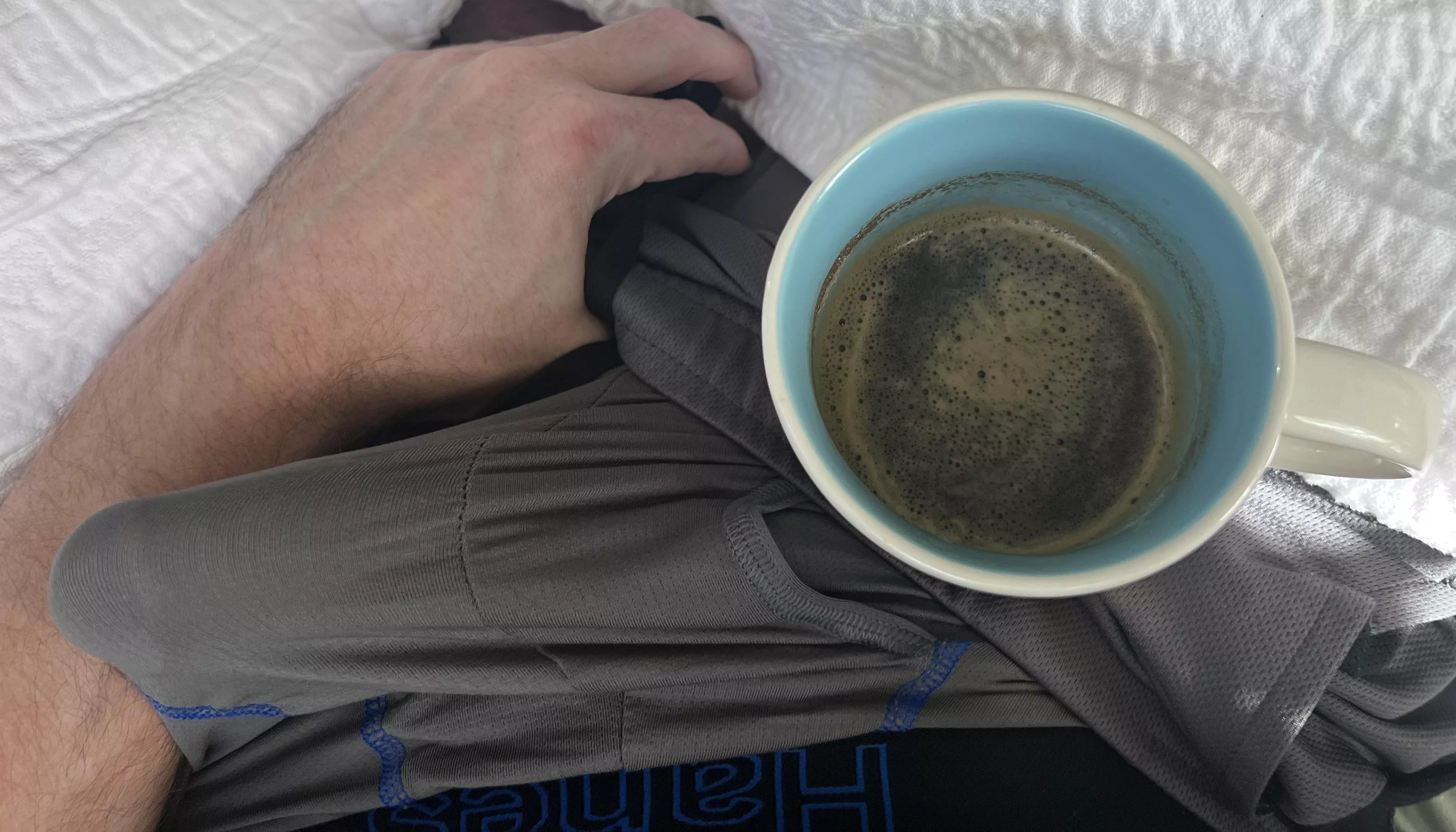 Morning brew and morning wood