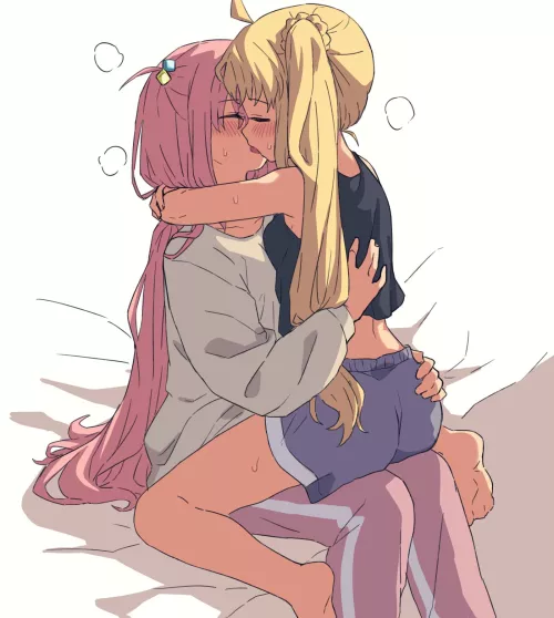 Morning kiss (By @spacelaika13) [Bocchi the Rock!]