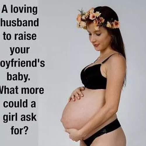 The cuck raises the child