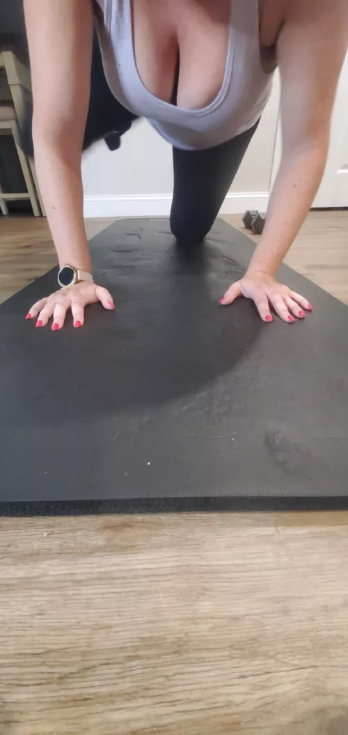 Want to join me for a workout?