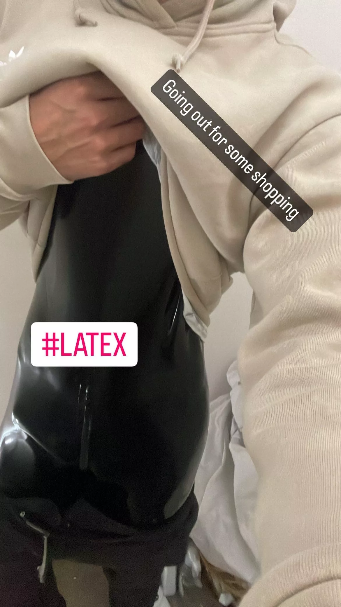 Went on a risky shopping mission with my catsuit