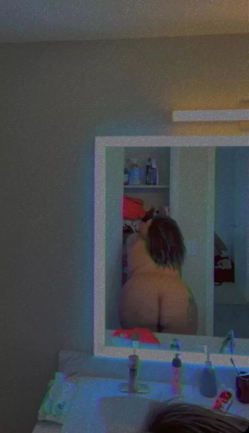 What would you do if you caught me bent over when you came in?😜