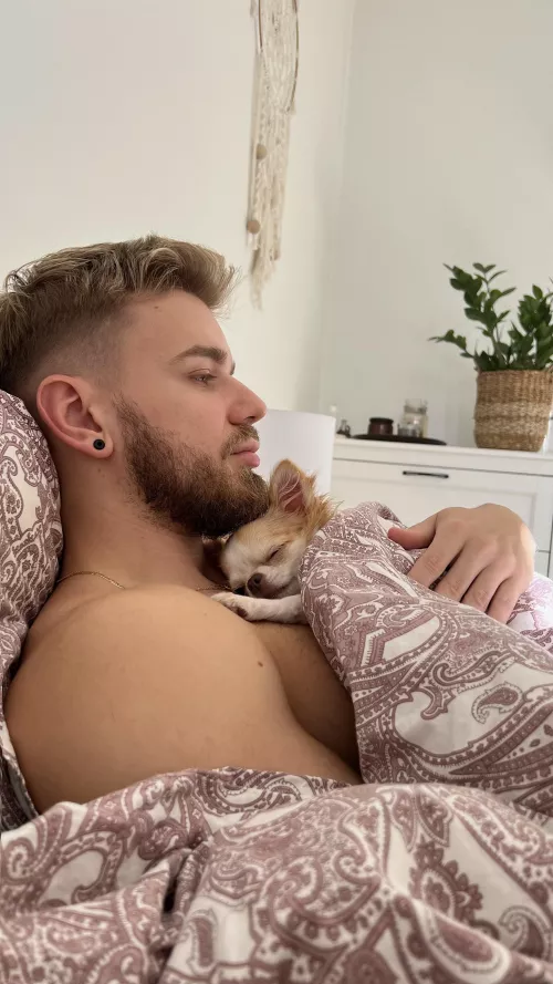 with my baby 🙈💕