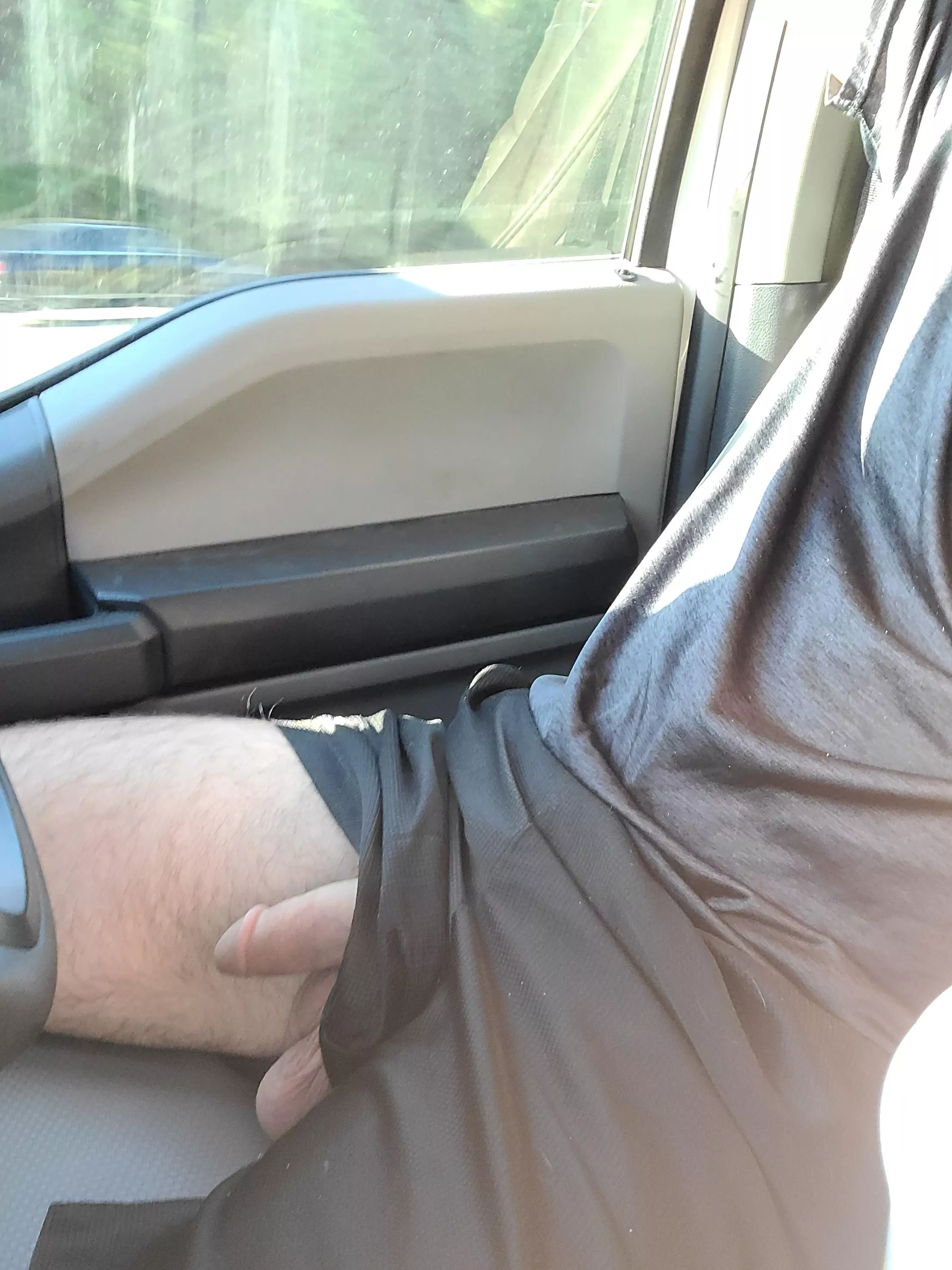 [30] You are riding and look over. What's your next move?