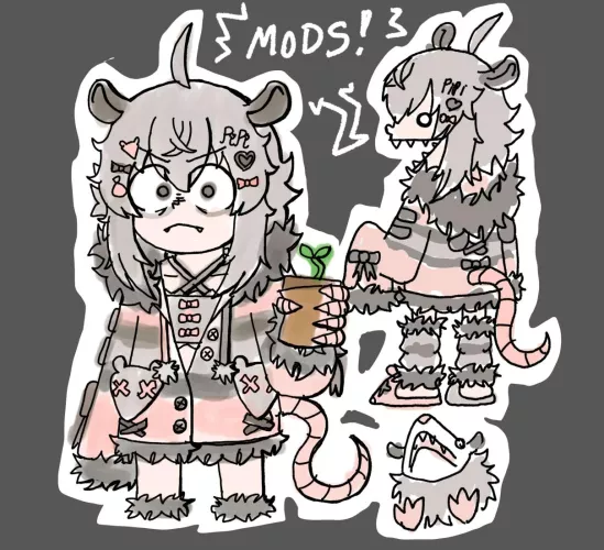 A possum monster girl would be completely unhinged, don't you think?