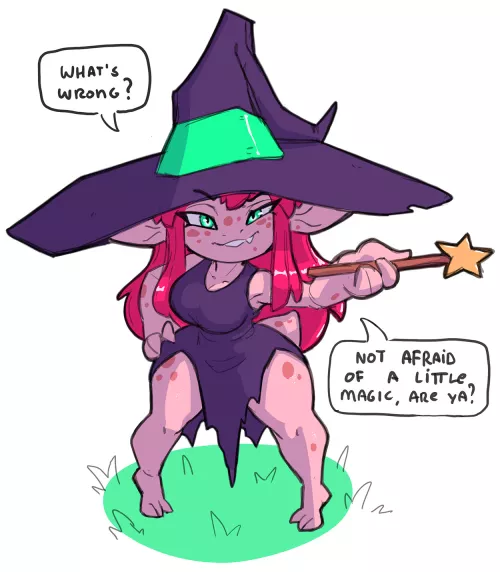 A witch, by siebedraws
