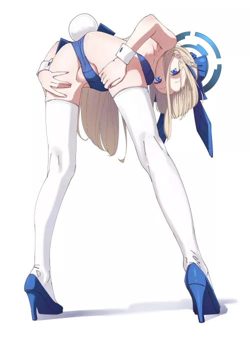 Bunny Toki from behind