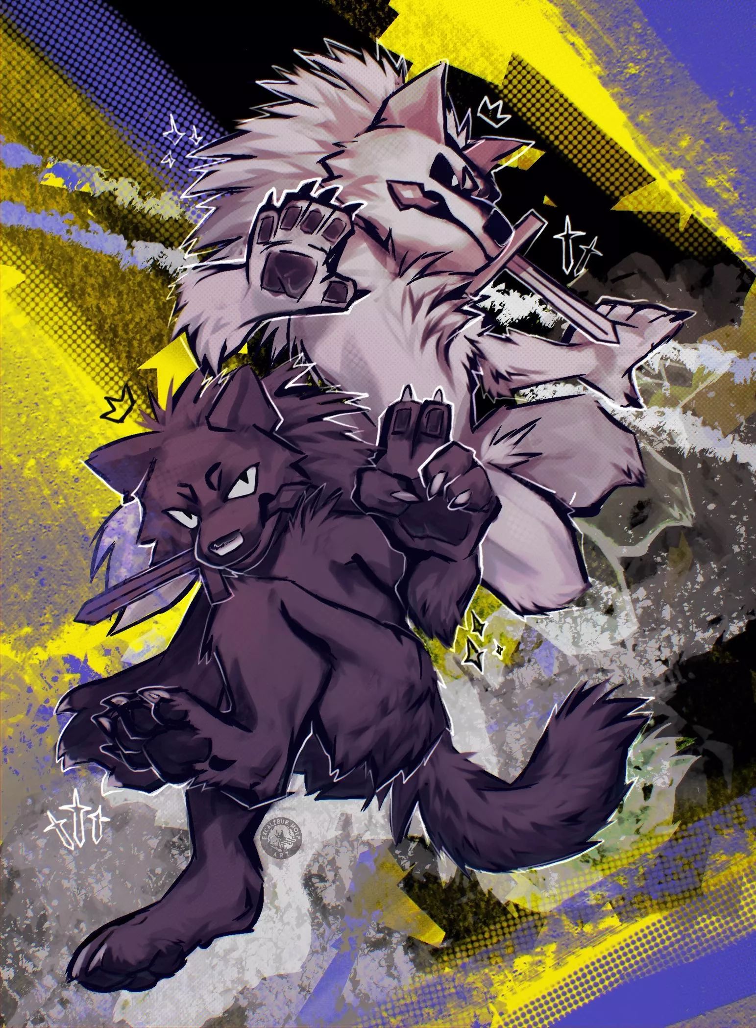 Excalibur (by me/ @_ExcaliburWolf on X)