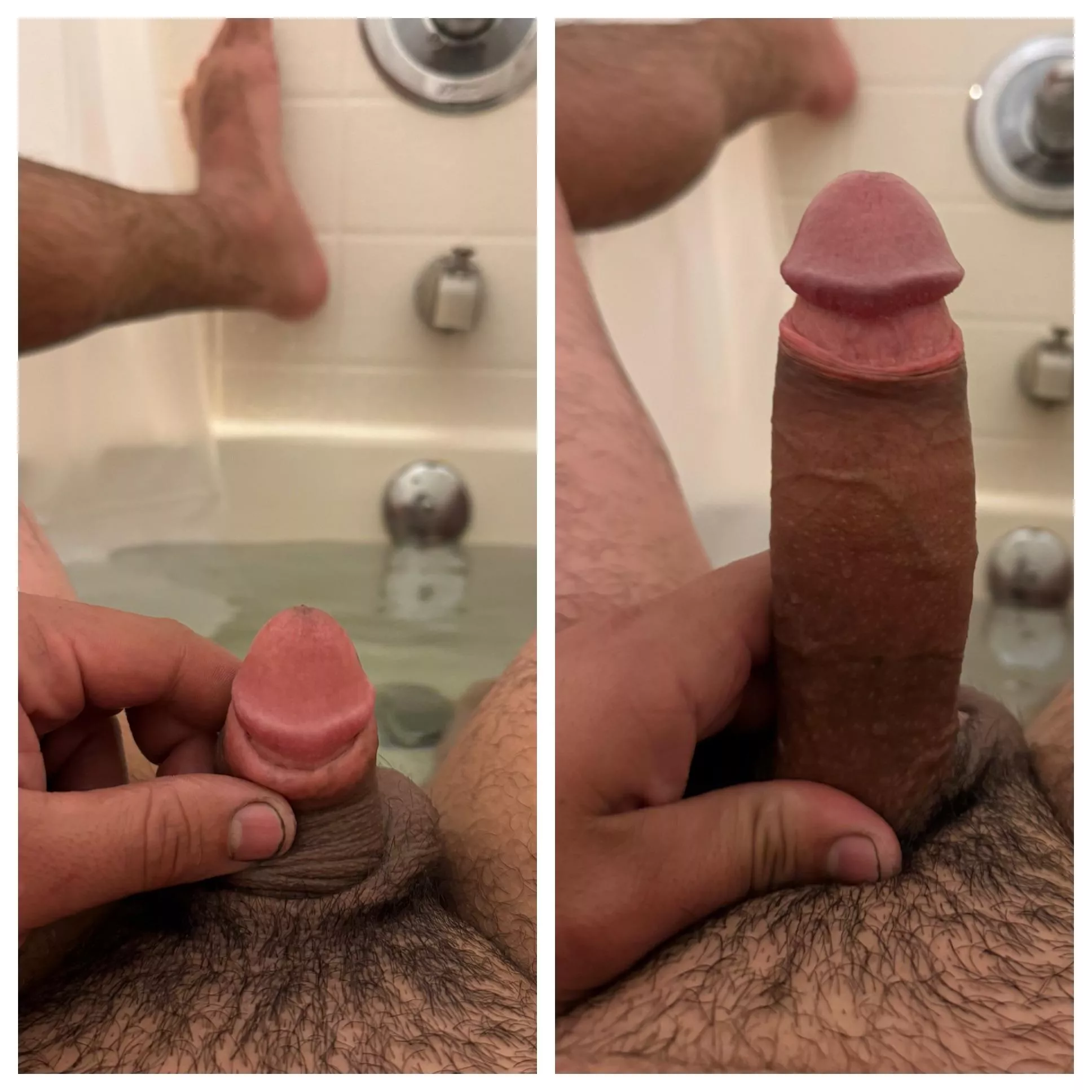 Growing a bit while scrolling