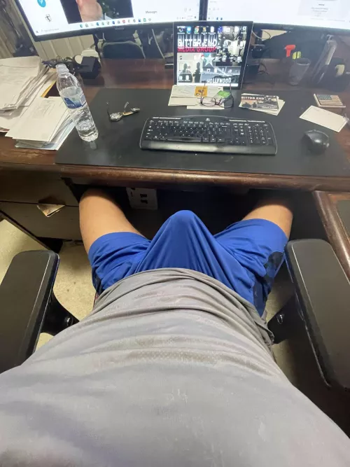 I hate it when this happens at work, well, not really ha ha ha