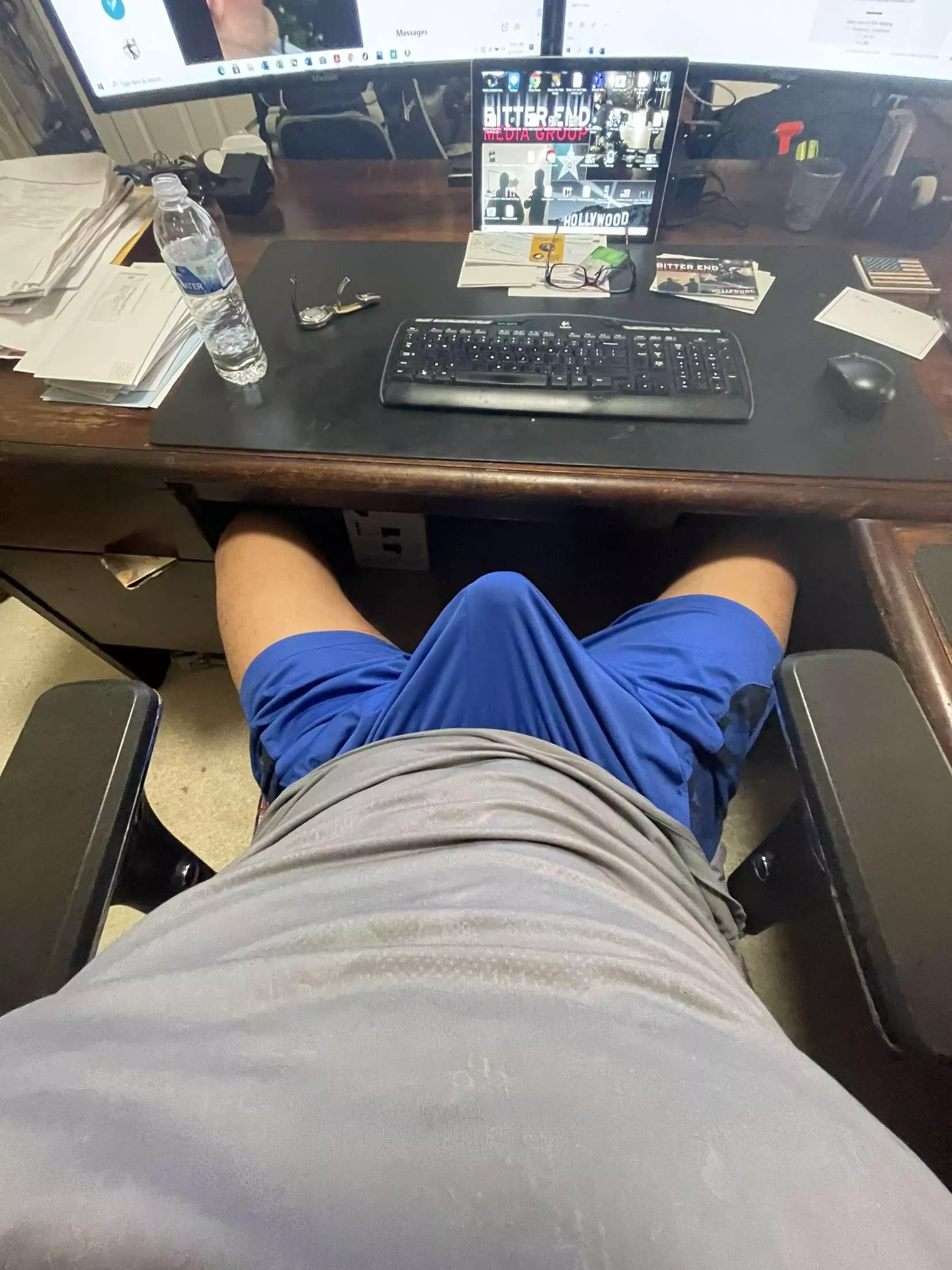 I hate it when this happens at work, well, not really ha ha ha