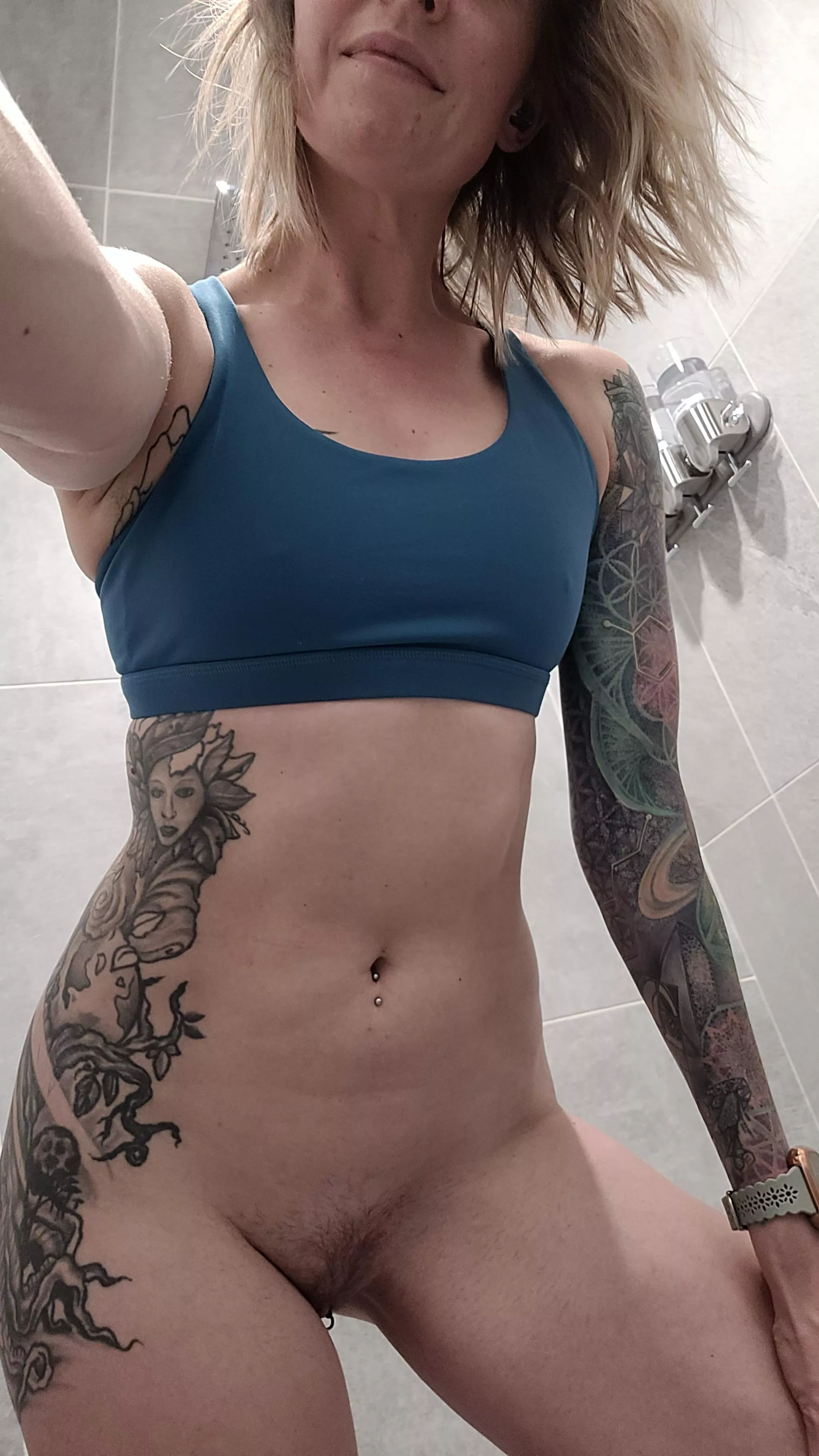 I wish someone would fuck me in the gym shower