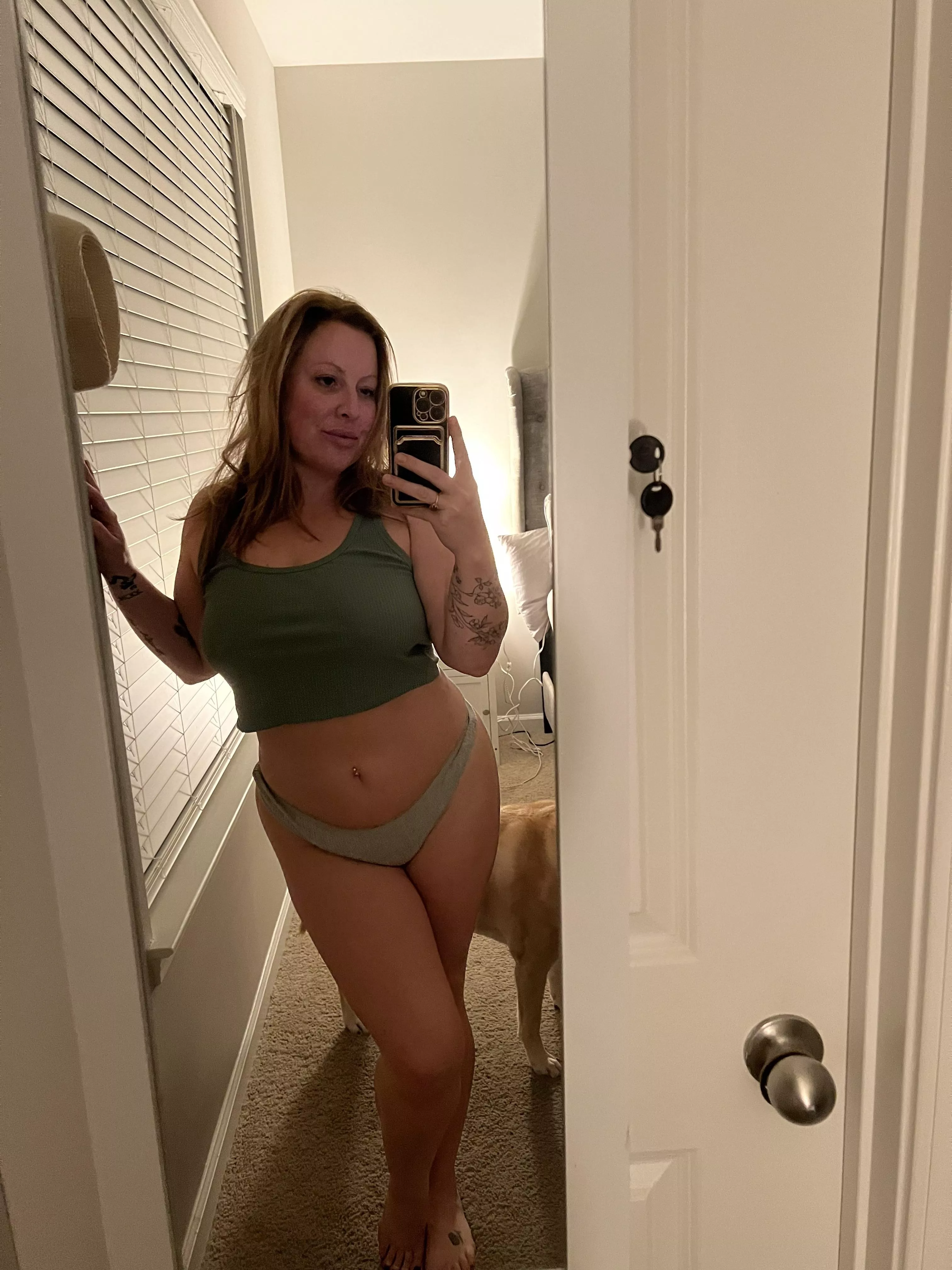 Just feeling sexy right before bed time