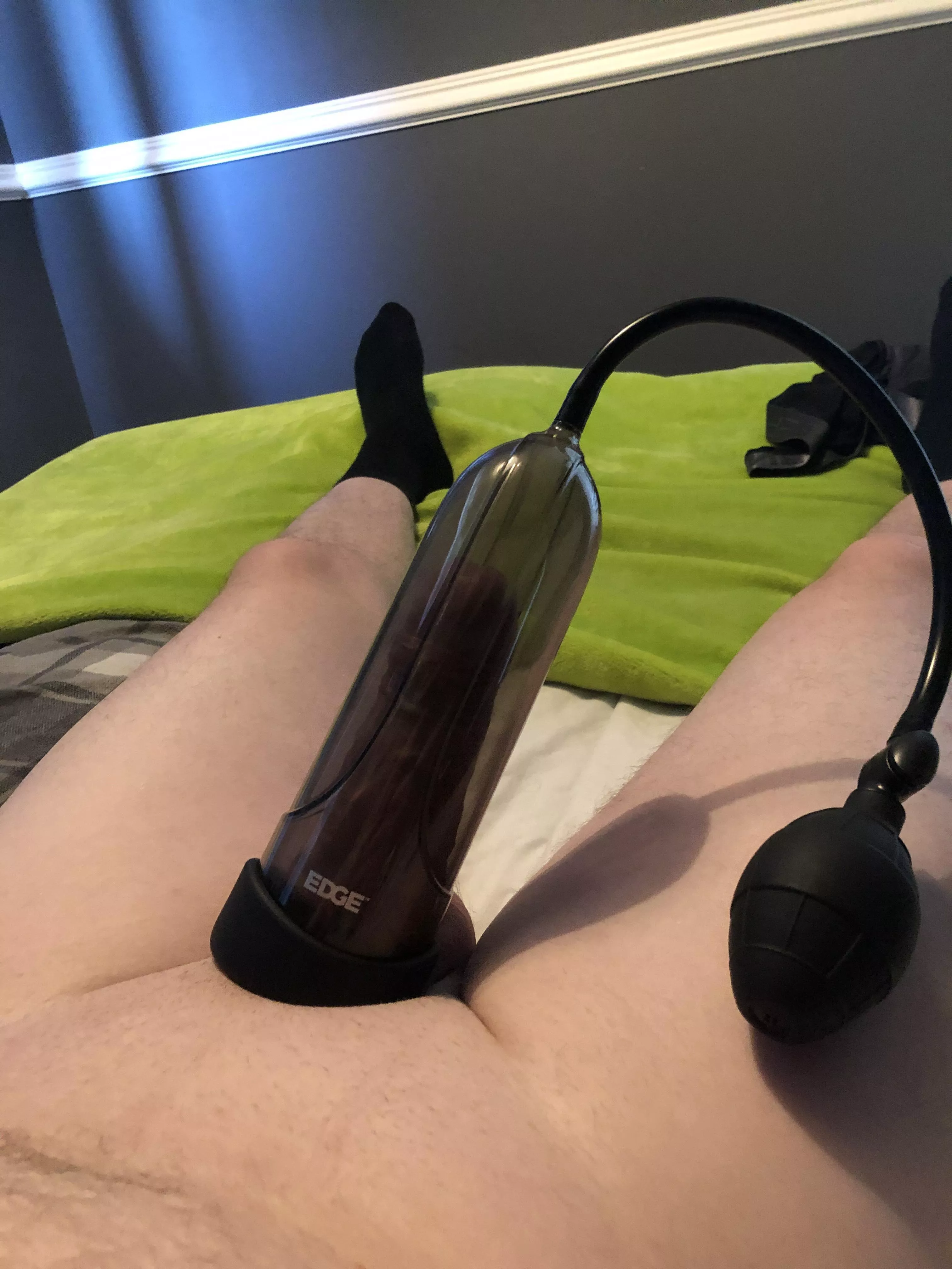 New pump trial! This is good 😍