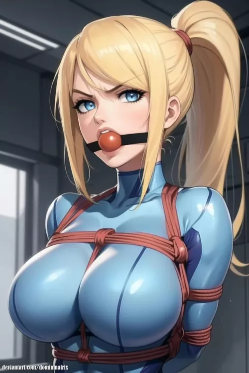 Samus Aran Captured