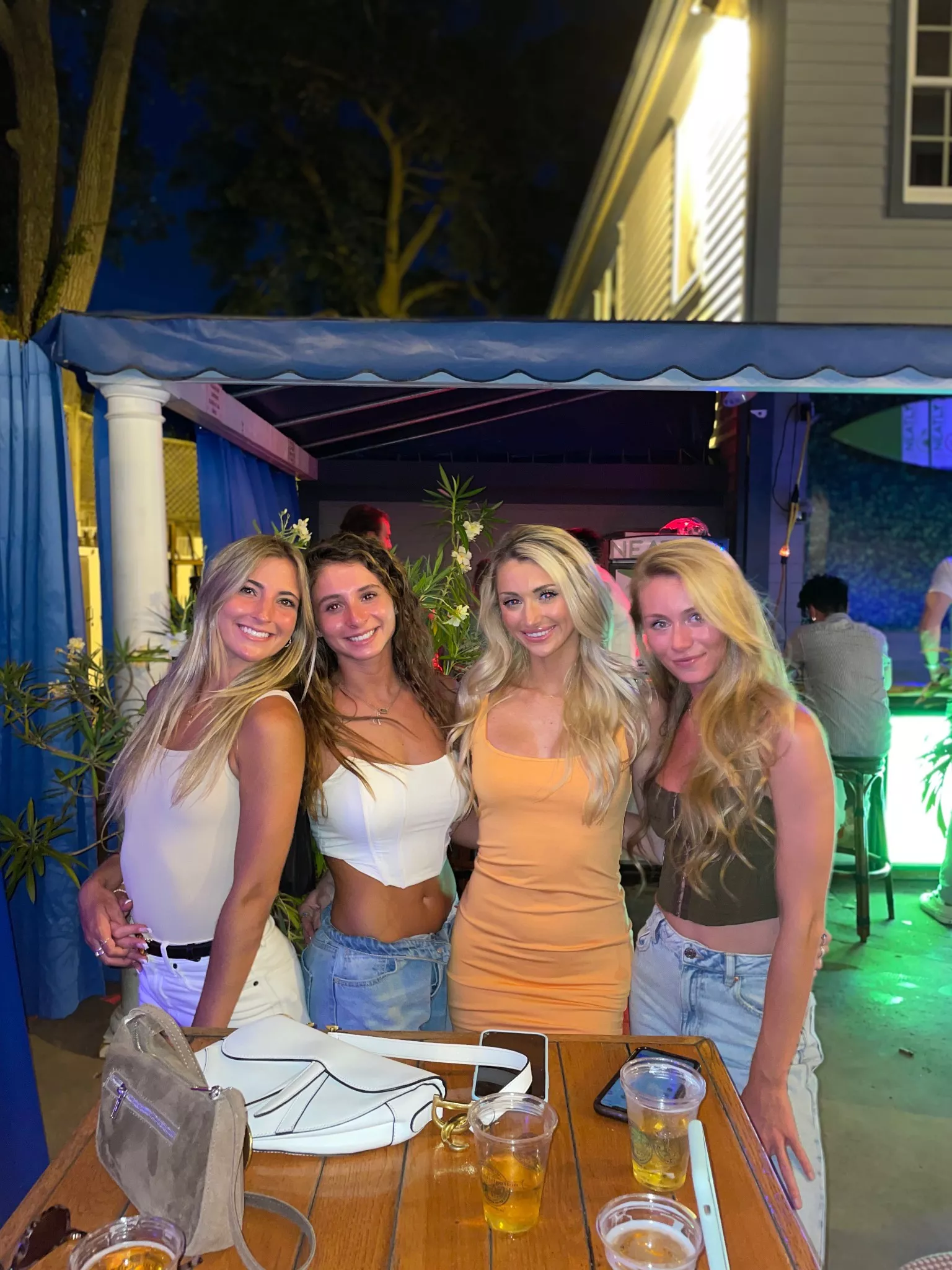 Spectacular backyard lineup