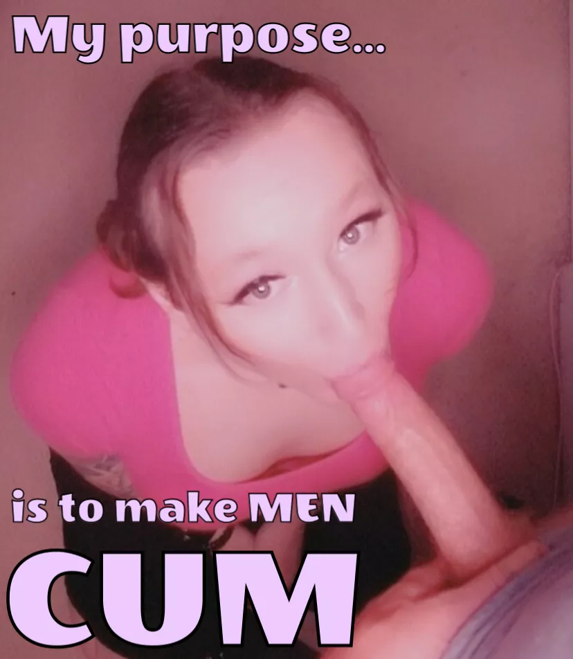 Submit to real men and swallow their cum