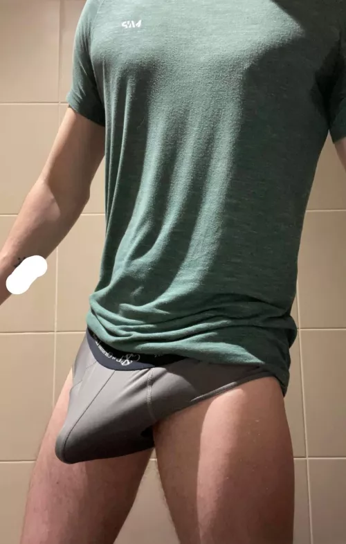 Think this would noticeable at the gym?