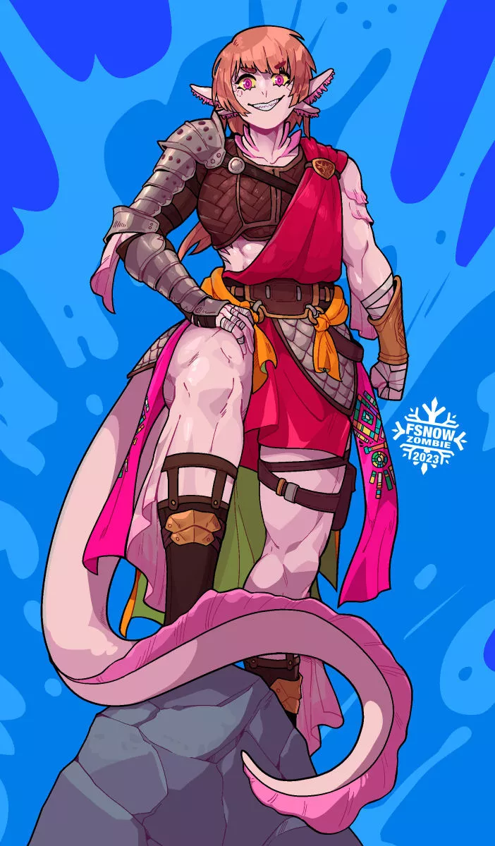 Triton warrior, by fsnowzombie