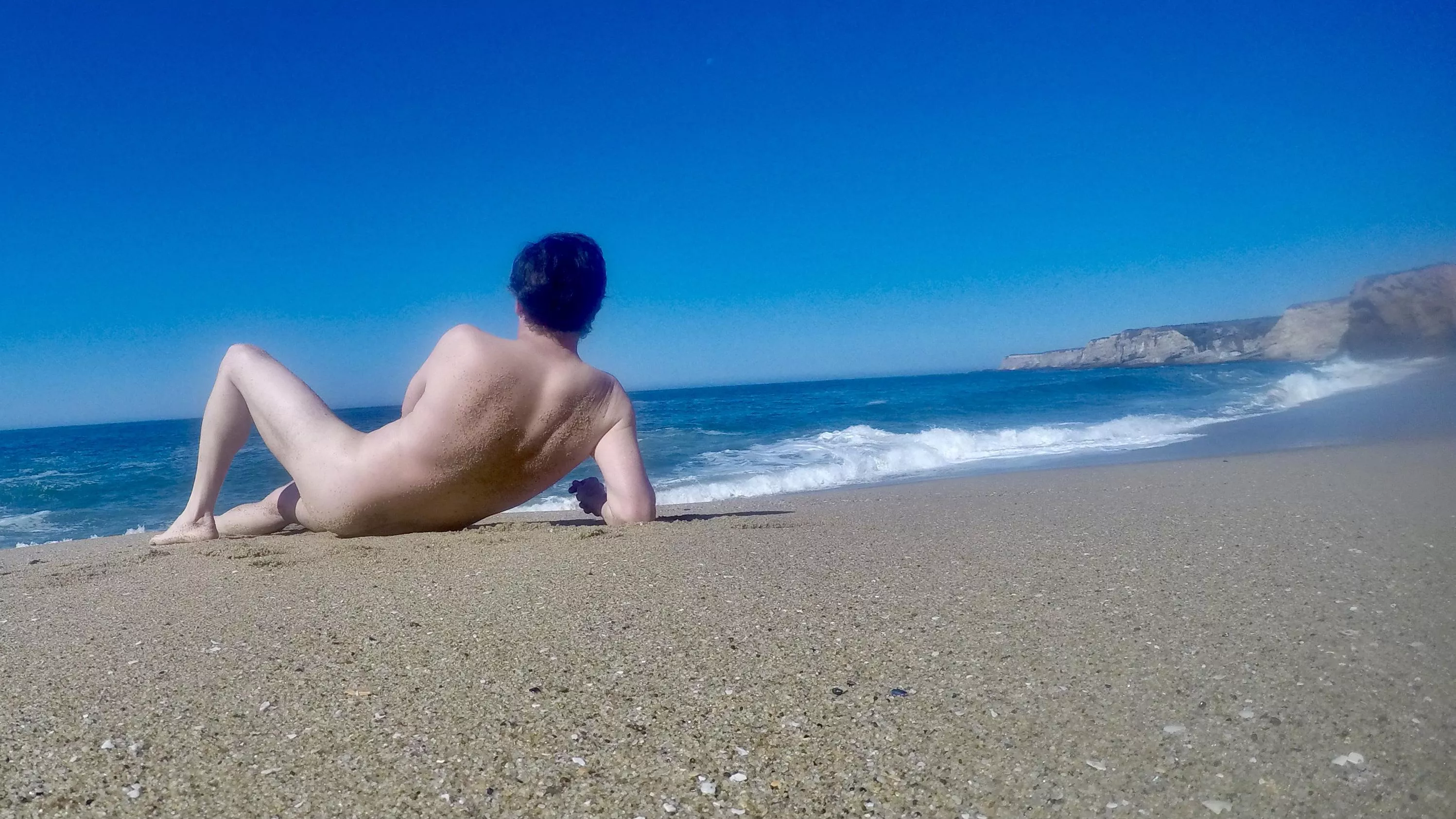 When you have the beach to yourself