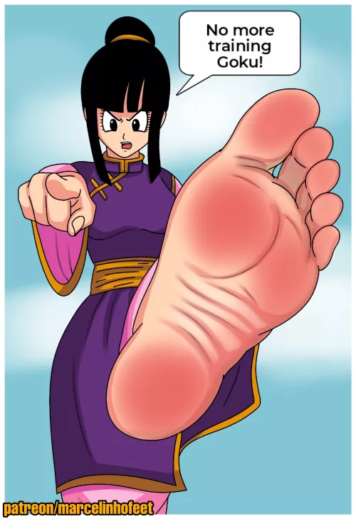 Chi-Chi (Dragon Ball) [Artist: Marcelinhofeet]