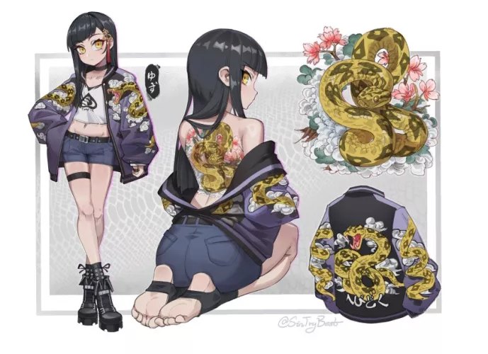 Cute Yakuza femboy (sintrybest)