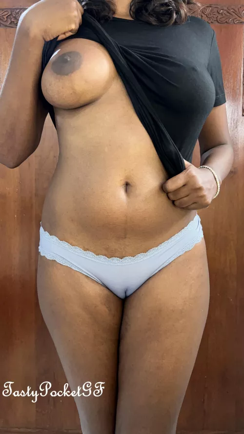 I give you two options! You can cum on my tits or in me... [F]