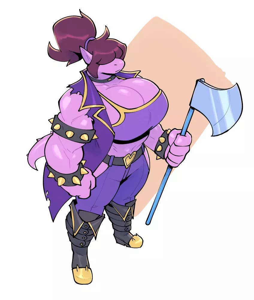 [Susie] will break your face (Artist:Bigdad/Darnact)
