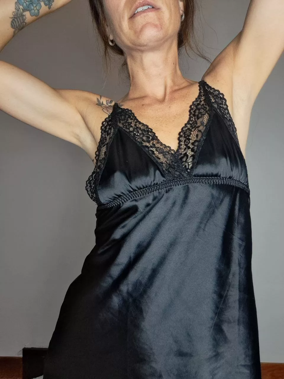 Sweaty and not sure that i shaved lol