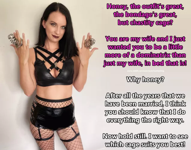 You asked your wife to do something and she does it right!