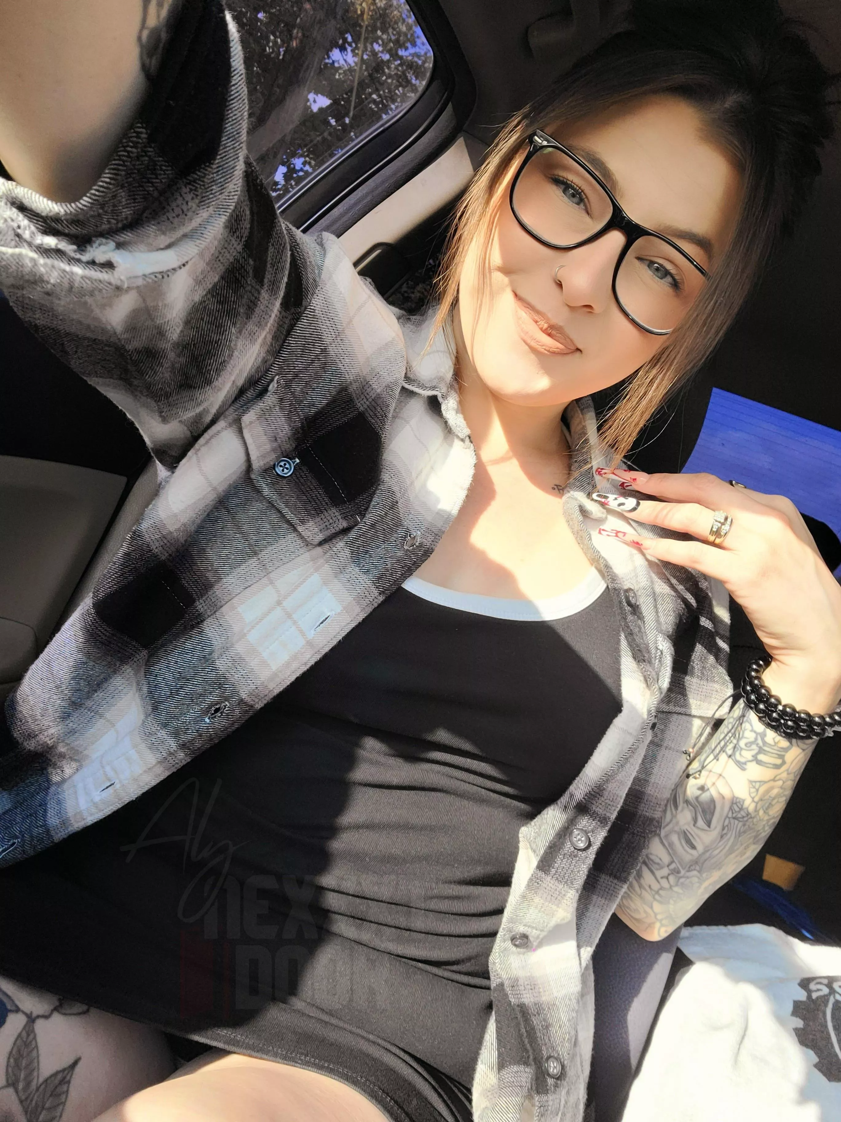 Black all month long to match my nails