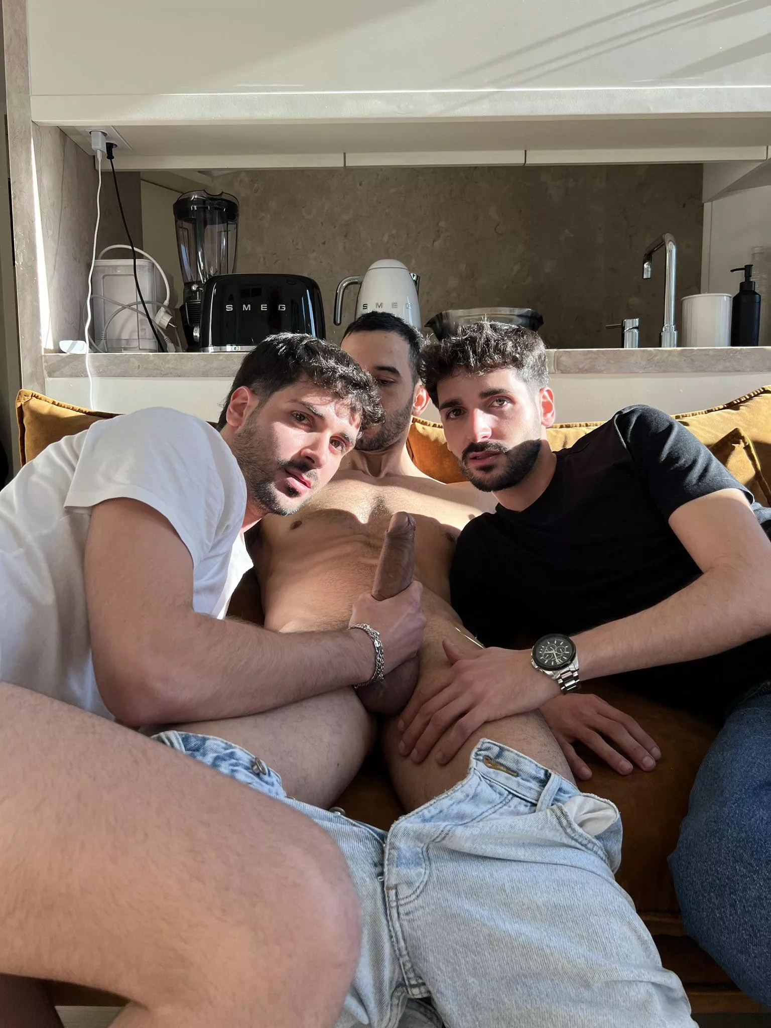 Bros just hanging out