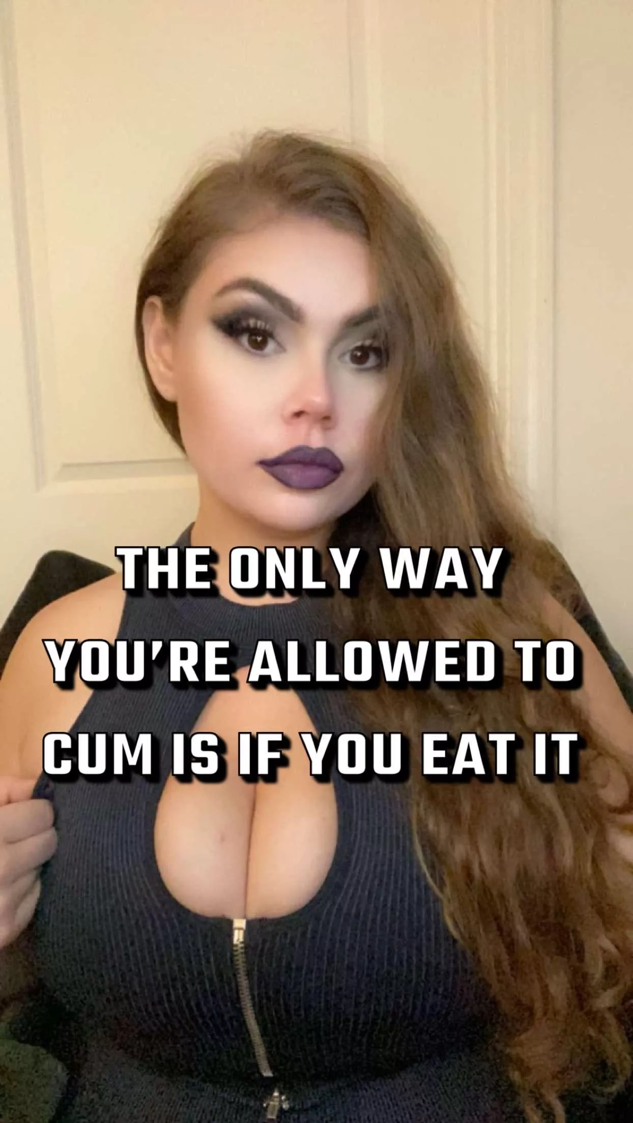 From This Moment On, The ONLY Way You’re Allowed To Cum Is If You EAT IT 🤤