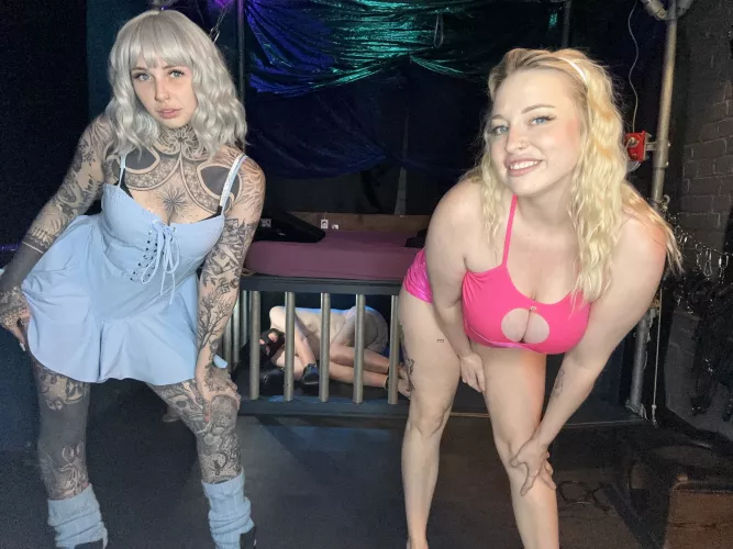 Have you been a bad boy that needs to be punished by these dom mommies? [F] [M]