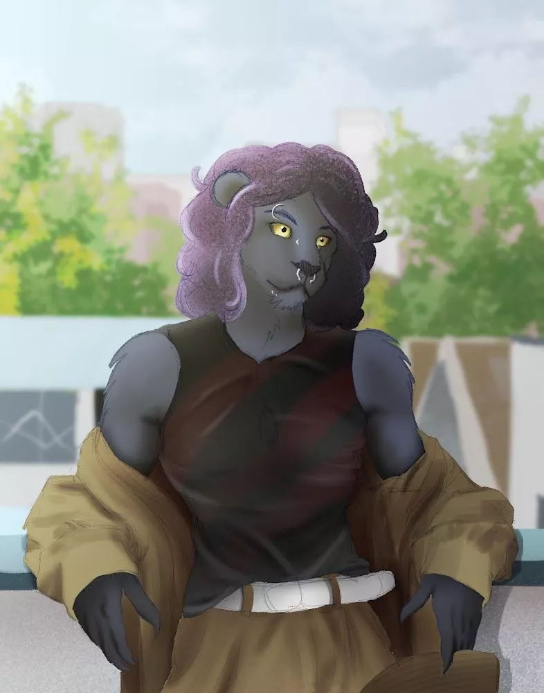 I cannot stop making the faces realistic[art by me]