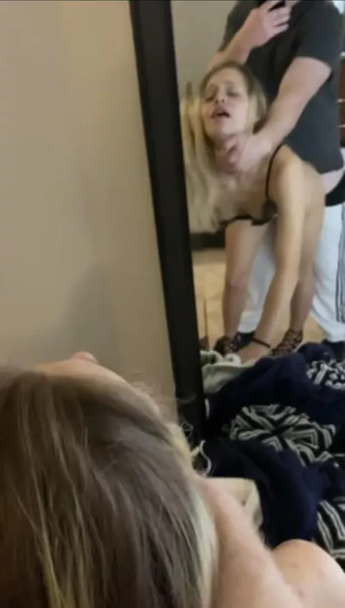 Made her watch herself get used